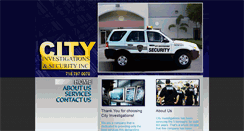 Desktop Screenshot of cityinvestigations.net